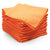 Microfiber Cloth 16 x 16 Orange