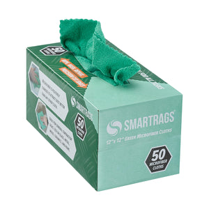 SmartRags Microfiber Cloths Green