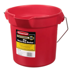 BM7-RPPHDB10-WM-Red Bucket : 10 QT