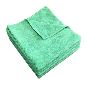 Microfiber Cloth 16 x 16 Green