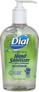 CH7-DIALSI62%ALCOHOLP7.5OZ-DP-Sanitizer : 7.5 oz